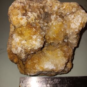 Raw Quartz Crystal Cluster Geodized Fossil Piece 3 Pounds